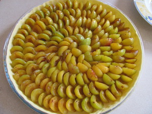 Tarte aux quetsches